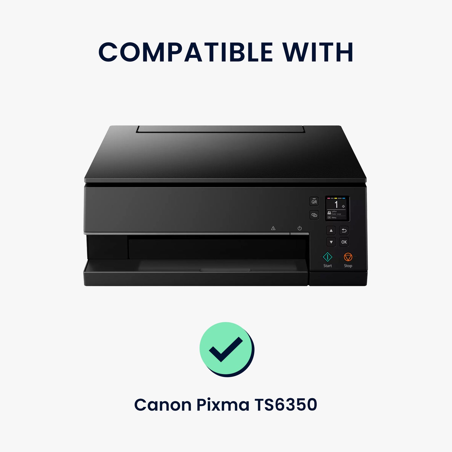 kwmobile Printer Cover compatible with Canon Pixma TS6350 Cover - Printer Protector - Dust Cover for Printer