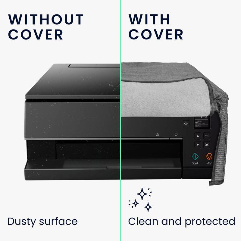 kwmobile Printer Cover compatible with Canon Pixma TS6350 Cover - Printer Protector - Dust Cover for Printer