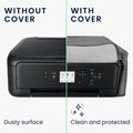 kwmobile Printer Cover Compatible with Canon Pixma TS5150 / 5151 / MG 2555 / Pixma MG2551S - Printer Dust Cover