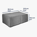 kwmobile Printer Cover Compatible with Canon Pixma TS5150 / 5151 / MG 2555 / Pixma MG2551S - Printer Dust Cover