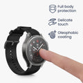 kwmobile Protective Case for OnePlus Watch 2 / OPPO Watch X Full Body Display Cover Set