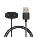 kwmobile USB Kabel Charger kompatibel mit Huawei Amazfit Bip 5 / GTR Mini / Amazfit Active / Active Edge Ladekabel - Smart Watch Ersatzkabel - Fitnesstracker Aufladekabel in Schwarz Schwarz  