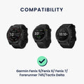 kwmobile USB Charger Cable compatible with Garmin Fenix 5 / Fenix 6 / Fenix 7 / Forerunner 745 / Tactix Delta Charging Cable - Smart Watch Replacement Cable - Fitness Tracker Charging Cable