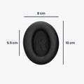 kwmobile Ear Pads for BERIBES WH305 Earpads Replacement Headphone Spare Parts Headphone Replacement Pads Over Ear Headphones