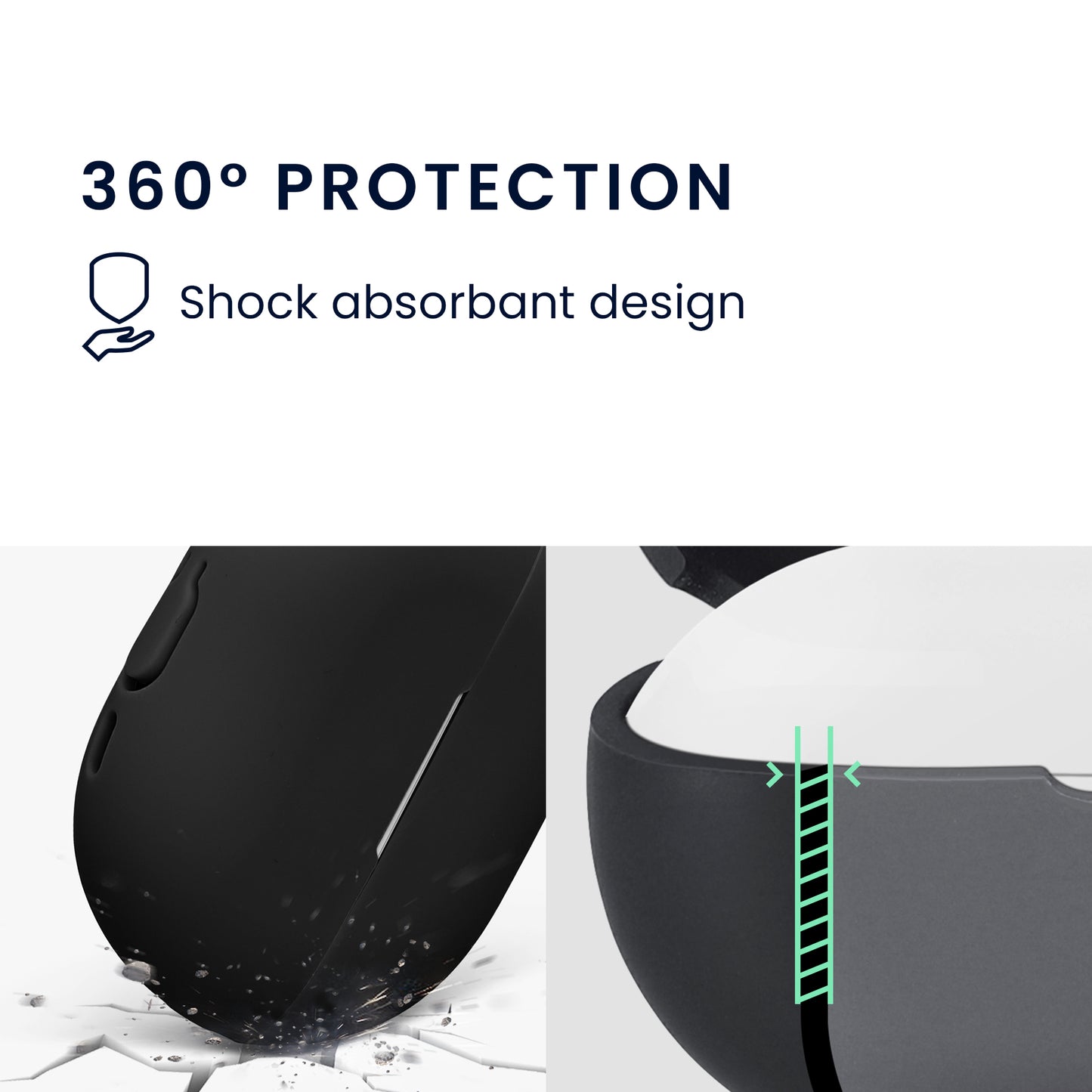 kwmobile Case Compatible with Huawei FreeBuds Pro 3 Headphones