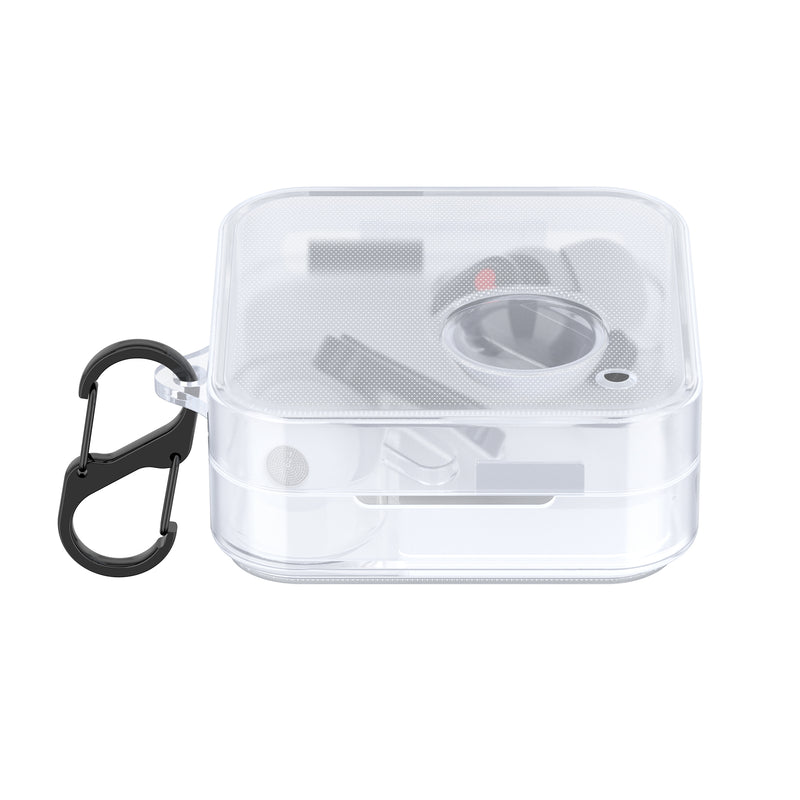 kwmobile Hülle kompatibel mit CMF by Nothing Nothing Ear 2024 Kopfhörer - Silikon Schutzhülle Etui Case Cover Schoner in Transparent Transparent  