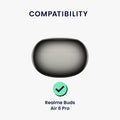 kwmobile Case Compatible with Realme Buds Air 6 Pro Headphones