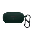 kwmobile Hülle kompatibel mit Anker Soundcore P25i Kopfhörer - Silikon Schutzhülle Etui Case Cover Schoner in Dunkelgrün Dunkelgrün  