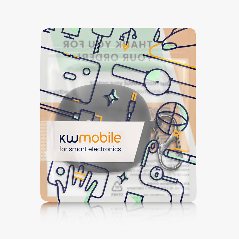 kwmobile Case compatible with Skullcandy Rail In-Ear Wireless Headphones