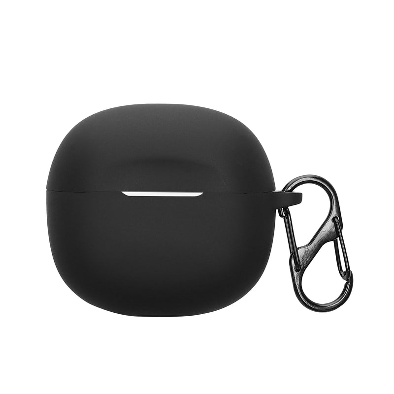 kwmobile Hülle kompatibel mit Skullcandy Rail In-Ear Wireless Kopfhörer - Silikon Schutzhülle Etui Case Cover Schoner in Schwarz Schwarz  
