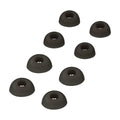 kwmobile Replacement Earpads compatible with Jabra Elite 10 / E10 - 4 Sizes - Replacement Ear Tips In-Ear Headphones - Earpads