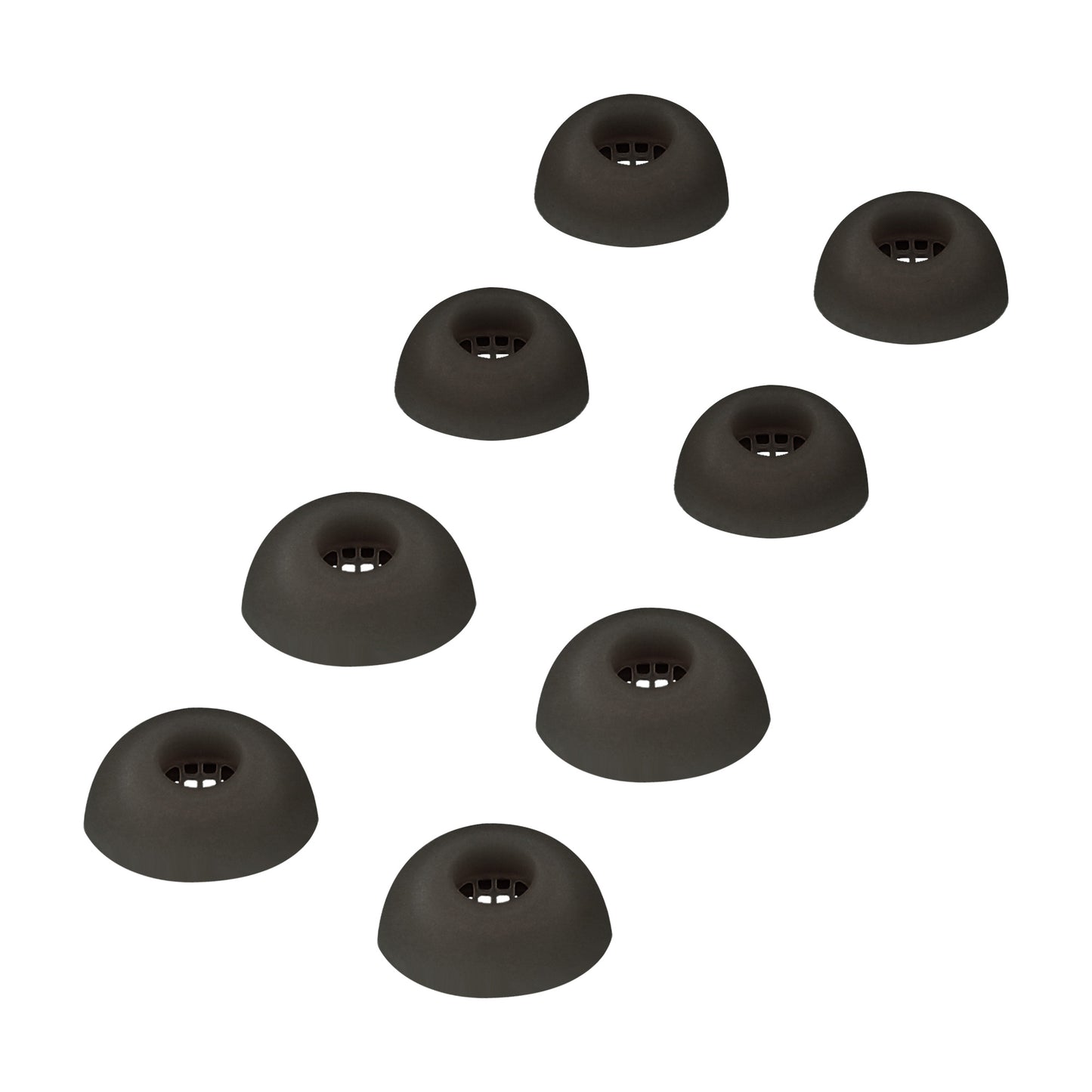 kwmobile Replacement Earpads compatible with Jabra Elite 10 / E10 - 4 Sizes - Replacement Ear Tips In-Ear Headphones - Earpads