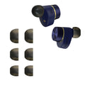 kwmobile Eartips compatible with Bowers & Wilkins PI 7 / PI 5 - 3 Sizes - In-Ear Headphones Eartips