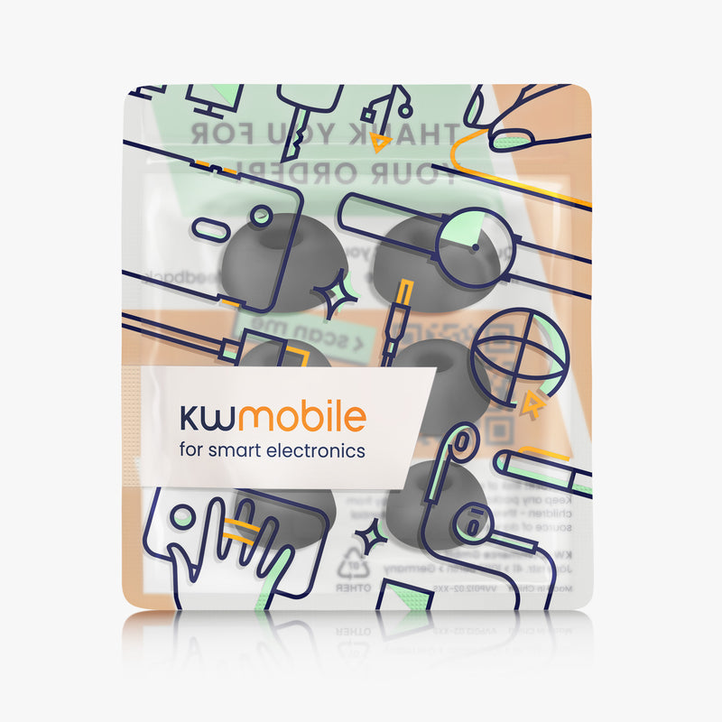 kwmobile Earpads compatible with JBL Tour Pro 2