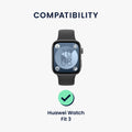 kwmobile Screen Protector compatible with Huawei Watch Fit 3 / Fit 4 Film Screen Protector for Fitness Tracker Robust Screen Protection