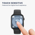 kwmobile Screen Protector compatible with Huawei Watch Fit 3 / Fit 4 Film Screen Protector for Fitness Tracker Robust Screen Protection