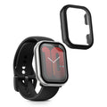 kwmobile Glass Case for Amazfit Active (A2211) Protective Cover Full-Body Fitness Tracker Case Set