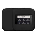 kwmobile Hülle kompatibel mit NETGEAR Nighthawk M6 Pro / M6 Case - Tasche für mobiles WLAN - Router Cover mobiler Hotspot - Wi-Fi Zubehör Schwarz Schwarz  