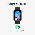 kwmobile Replacement Strap Compatible with Huawei Watch Fit 2 Fitness Tracker Strap Inner Dimensions 14 - 22 cm