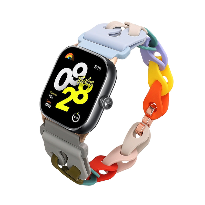 kwmobile Replacement Strap Compatible with Xiaomi Smart Band 8 Pro / Band 9 Pro / Redmi Watch 5 / Redmi Watch 4 Fitness Tracker Strap - 14 - 22 cm Inner Dimensions