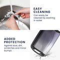 kwmobile Car Key Fob Cover Compatible with Mazda 3-Button CX30 CX50 CX60 CX90 MX-30 - Silicone Case
