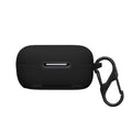 kwmobile Hülle kompatibel mit Anker Soundcore P30i Kopfhörer - Silikon Schutzhülle Etui Case Cover Schoner in Schwarz Schwarz  