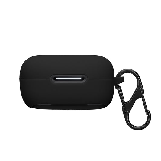 kwmobile Hülle kompatibel mit Anker Soundcore P30i Kopfhörer - Silikon Schutzhülle Etui Case Cover Schoner in Schwarz Schwarz  