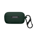 kwmobile Hülle kompatibel mit Anker Soundcore P30i Kopfhörer - Silikon Schutzhülle Etui Case Cover Schoner in Dunkelgrün Dunkelgrün  
