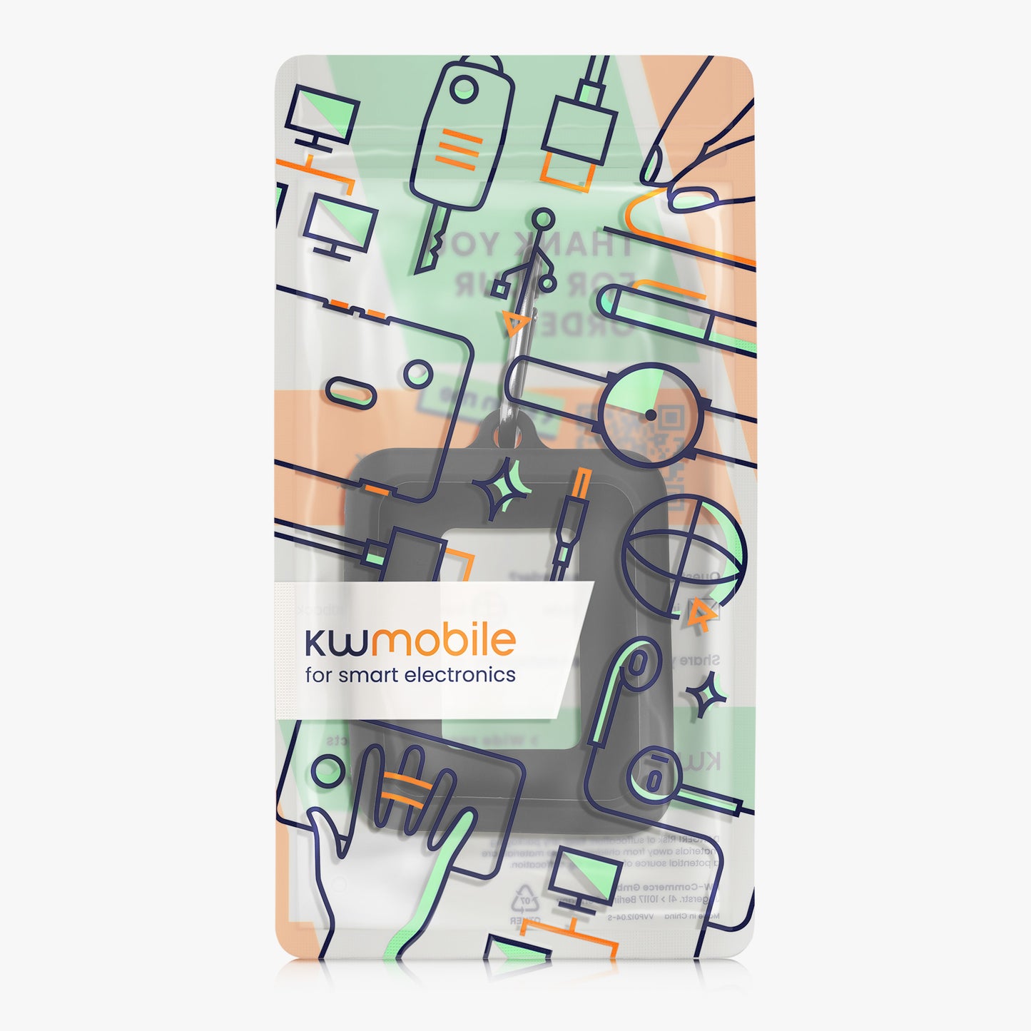 kwmobile Case Compatible with JBL Go Essential Protective Case for Mini Speaker Cover Bluetooth Speaker