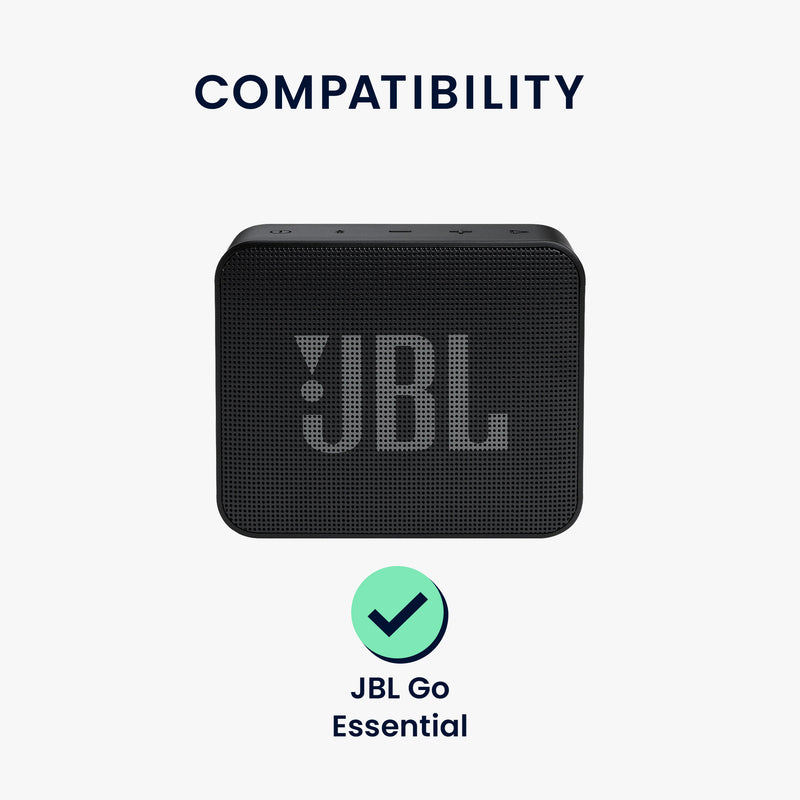 kwmobile Case Compatible with JBL Go Essential Protective Case for Mini Speaker Cover Bluetooth Speaker