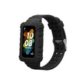 kwmobile Sports Bracelet compatible with Huawei Band 9 / Band 8 7 6 Pro / Honor Band 7 6 with Protective Bumper
