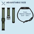 kwmobile Watch Strap for Huawei Watch Fit 3 Strap Fitness Tracker Band Set Replacement Strap Smartwatch