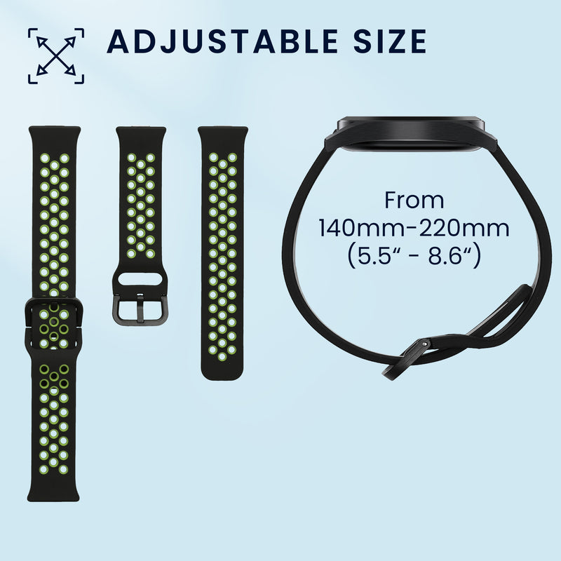 kwmobile Watch Strap for Huawei Watch Fit 3 Strap Fitness Tracker Band Set Replacement Strap Smartwatch
