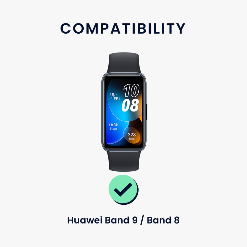 kwmobile Watch Strap for Huawei Band 10 / 9 / 8 Wristband Fitness Tracker Band Set Replacement Strap Smartwatch