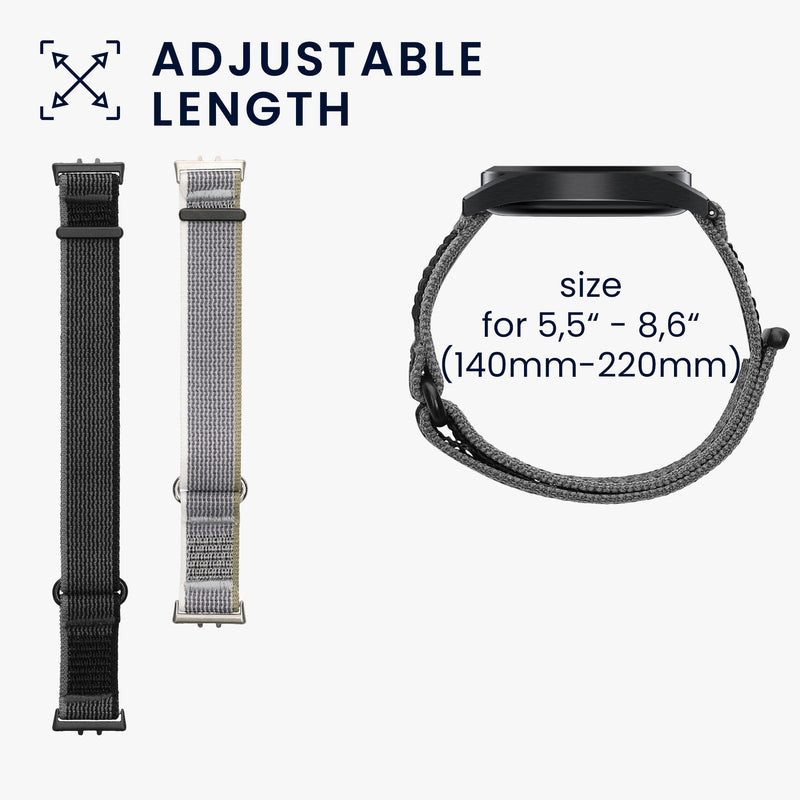 kwmobile Watch Strap for Samsung Galaxy Fit 3 Strap Fitness Tracker Band Set Replacement Strap