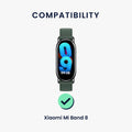 kwmobile Watch Strap for Xiaomi Mi Band 10 / Mi Band 9 / 8 Strap Fitness Tracker Band Set Replacement Strap Smartwatch