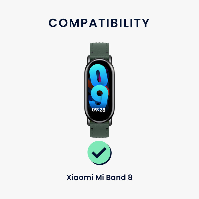 kwmobile Watch Strap for Xiaomi Mi Band 10 / Mi Band 9 / 8 Strap Fitness Tracker Band Set Replacement Strap Smartwatch