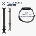 kwmobile Watch Strap for Xiaomi Mi Band 10 / Mi Band 9 / 8 Strap Fitness Tracker Band Set Replacement Strap Smartwatch