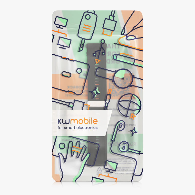 kwmobile Silicone Watch Strap for Huawei Watch D Wristband Replacement Band for Fitness Tracker Replacement Strap Smartwatch