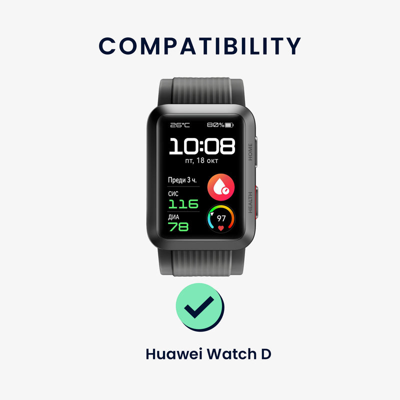 kwmobile Silicone Watch Strap for Huawei Watch D Wristband Replacement Band for Fitness Tracker Replacement Strap Smartwatch