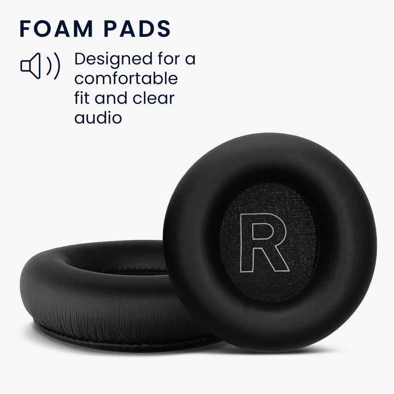 kwmobile Ear Pads for Beoplay H4 / H6 / H7 / H9 / H9i / HX / H9 Gen3 Ear Cushions Replacement Earpads Headphone Spare Parts Headphone Replacement Pads for Over Ear Headphones