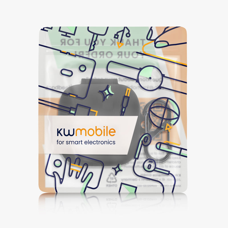 kwmobile Case compatible with Sennheiser ACCENTUM True Wireless Headphones