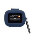 kwmobile Hülle kompatibel mit JBL Live Flex 3 / Live Buds 3 / Live Beam 3 Kopfhörer - Silikon Schutzhülle Etui Case Cover Schoner in Dunkelblau Dunkelblau  