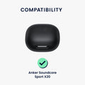 kwmobile Case compatible with Anker Soundcore Sport X20 Headphones