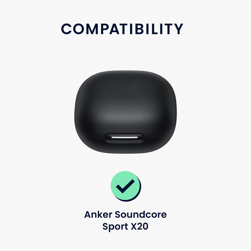 kwmobile Case compatible with Anker Soundcore Sport X20 Headphones