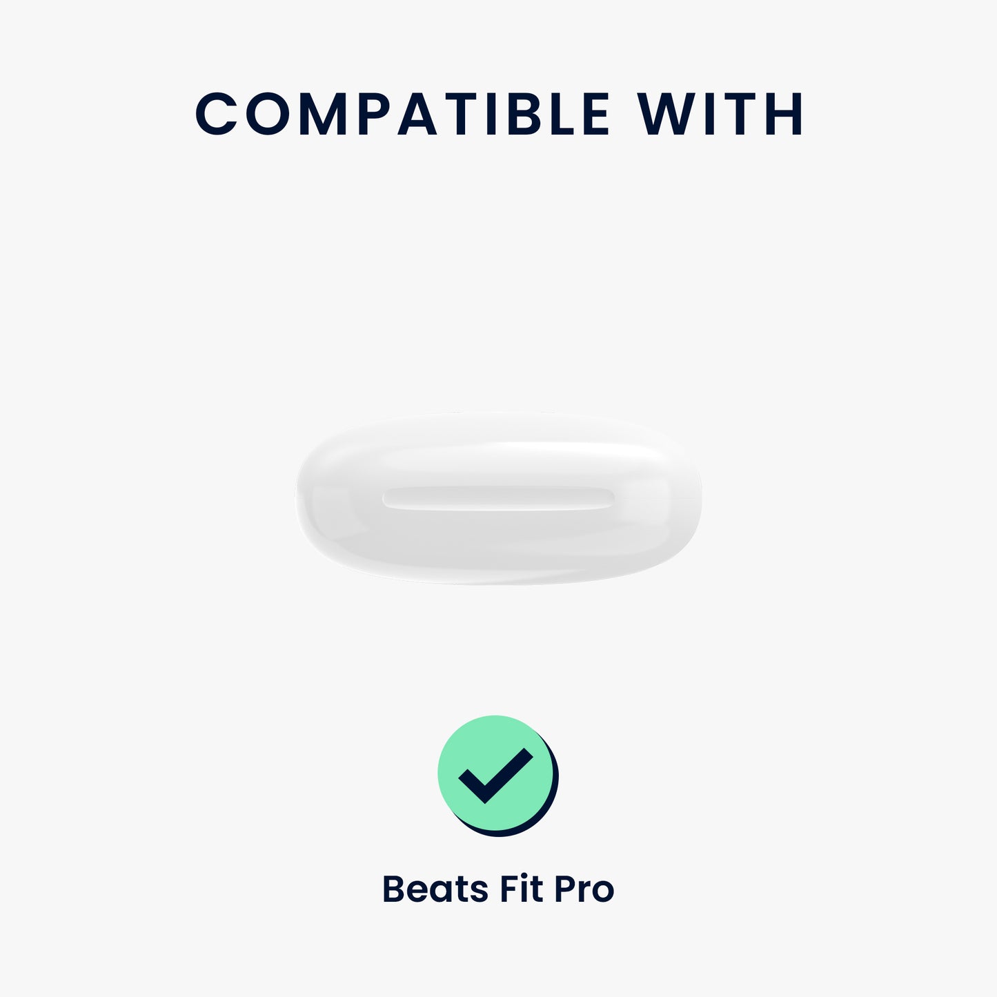 kwmobile Headphone Case compatible with Beats Fit Pro Case In-Ear Headphones Case in Aramid Look