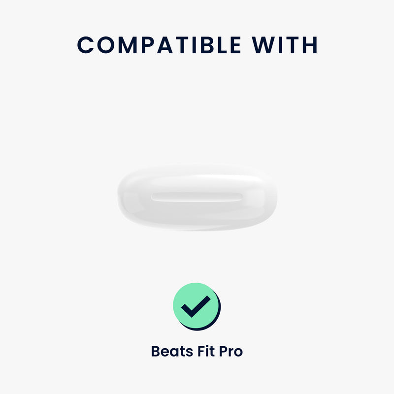 kwmobile Headphone Case compatible with Beats Fit Pro Case In-Ear Headphones Case in Aramid Look
