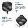 kwmobile Headphone Case compatible with Beats Fit Pro Case In-Ear Headphones Case in Aramid Look