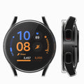 kwmobile Silicone Case for Samsung Galaxy Watch FE 40mm Protective Cover Fullbody Display Cover Set