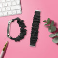kwmobile Replacement Band compatible with Huawei Watch Fit 3 / Fit 4 - Smartwatch Scrunchie Hair Tie Design Inner Circumference 14 - 19 cm